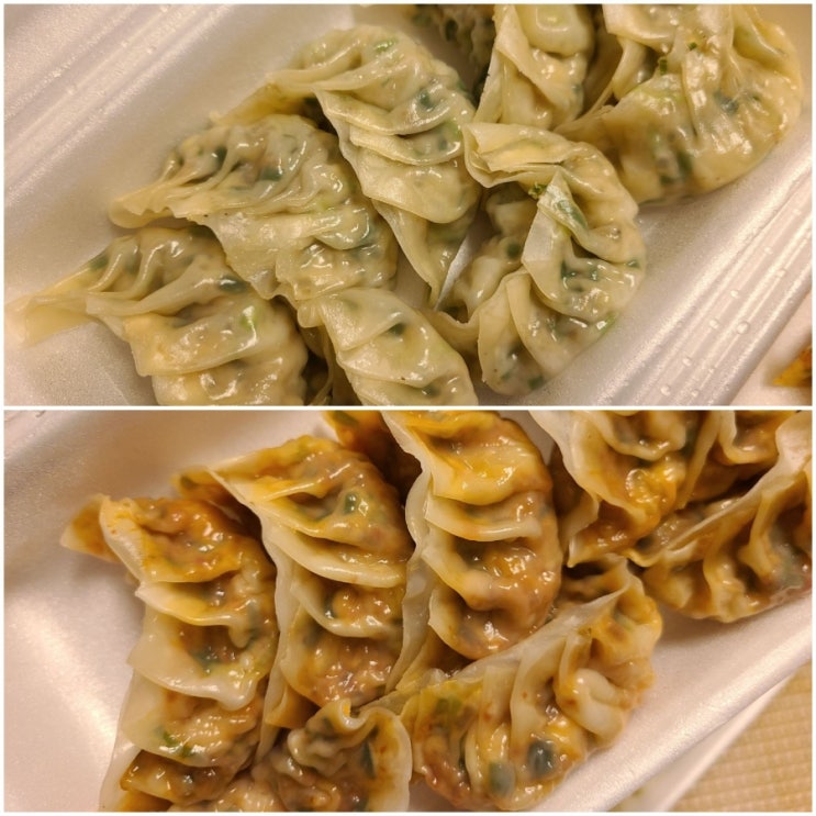  춤추는왕만두 김치 만두 맛있어요! _ 천안 두정점