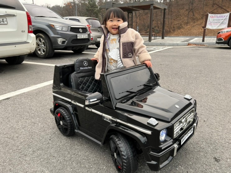  유아전동차 추천 몬스터토이즈 벤츠 지바겐 리모컨 아기자동차