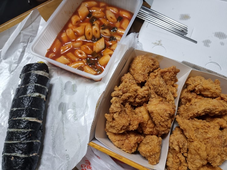  청정원 국물떡볶이 리뷰 (feat. 멕시카나 순살 세트 1만 원 할인)