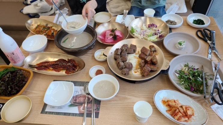 제주도 애월 맛집 쌍교숯불갈비 애월점 맛있는 떡갈비