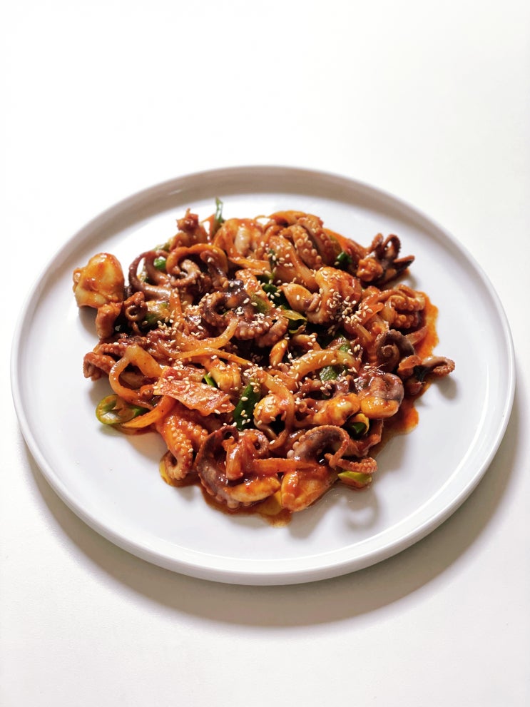  맛있는 쭈꾸미 택배 쩜빵아저씨 "쭈꾸미에미치다" 쭈꾸미볶음