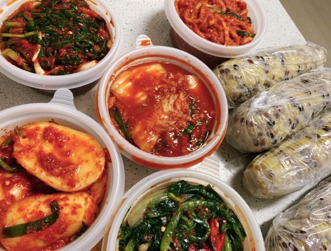  파주운정 부라더옥수수앤김치 - 찐옥수수 전문 가게! 김치도 맛있다!