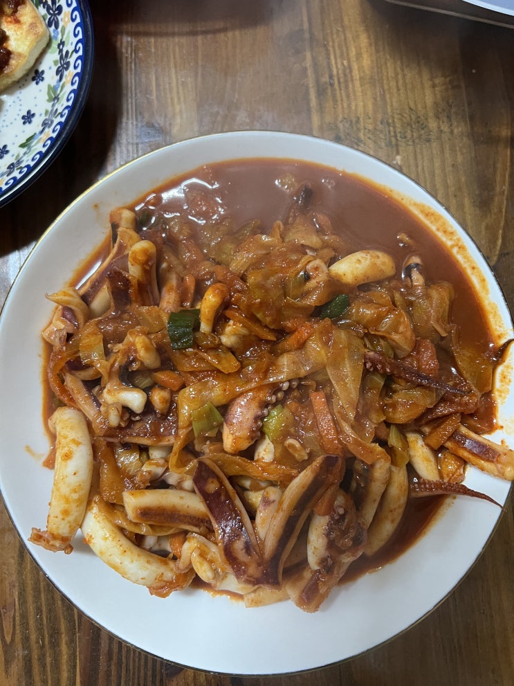  '박막례 오징어비빔국수' 냐미냐미~ 리뷰 / 박막례할모니 사룽...