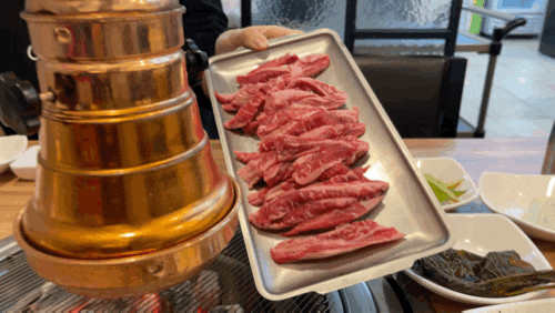  영등포고기집 <황금국수숯소갈비살 신길점>, 소갈비살 장칼국수 존맛탱! 신길동 맛집