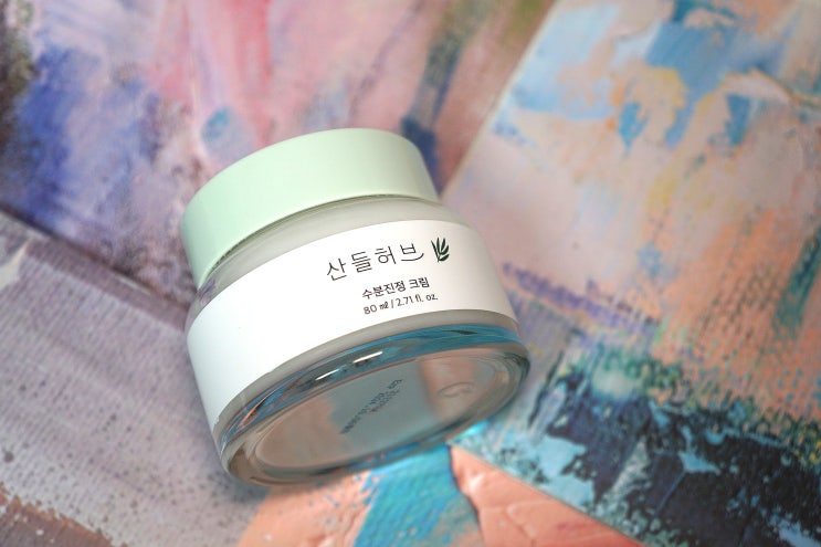  앤서가든 산들허브 사계절사용이 가능한 저자극수분크림