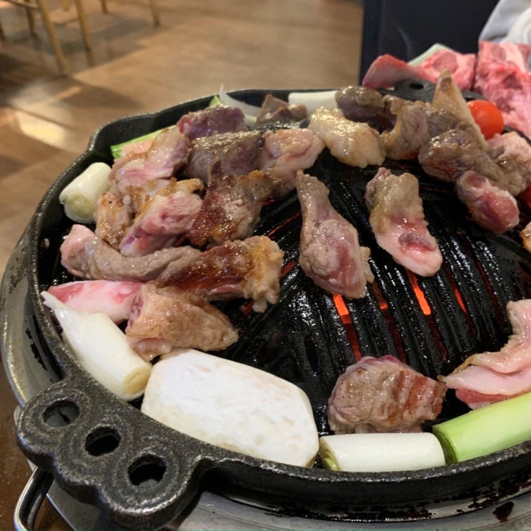  교대역 라무진 : 부드러운 양갈비 프렌치랙, 마늘밥과 오뎅탕까지 끝내주는 양갈비 맛집
