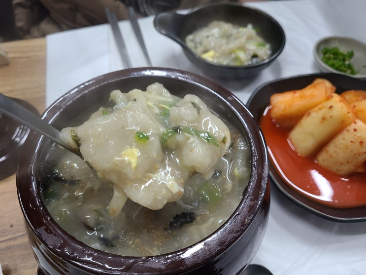  속초 감자옹심이 맛집 감나무집 내돈내산 후기