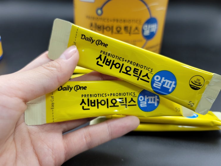  장건강을 위한 유산균 추천, 데일리원 신바이오틱스 알파
