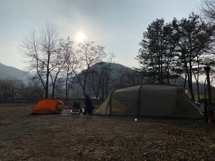  [원주 캠핑장/우레탄창 3면 설치] 서울근교캠핑장 구학산채관광마을 희망캠핑장 후기