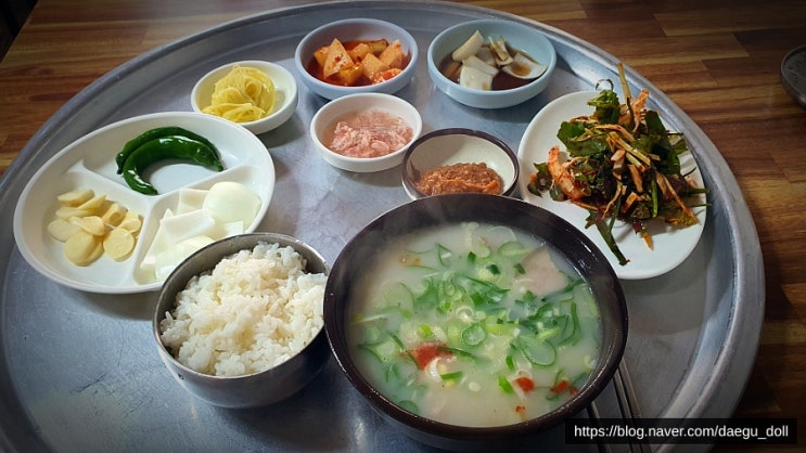  대구혼밥 하기좋은 국밥전문 소두불식당(내돈내산 동성로 돼지국밥 후기)