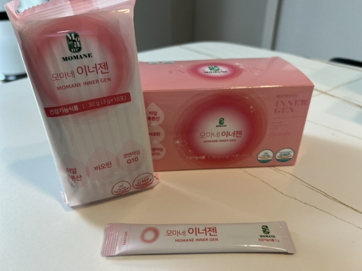  뭘 좋아하실지 몰라 다 넣어드렸습니다! ‘모마네 이너젠’ 리뷰