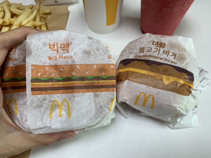 일요일 점심은 맥도날드로 (+ 빅맥버거세트, 더블 불고기세트, 맥너겟, 딸기 칠러) 일요일 점심은 맥도날드로 (+ 빅맥버거세트, 더블 불고기세트, 맥너겟, 딸기 칠러)