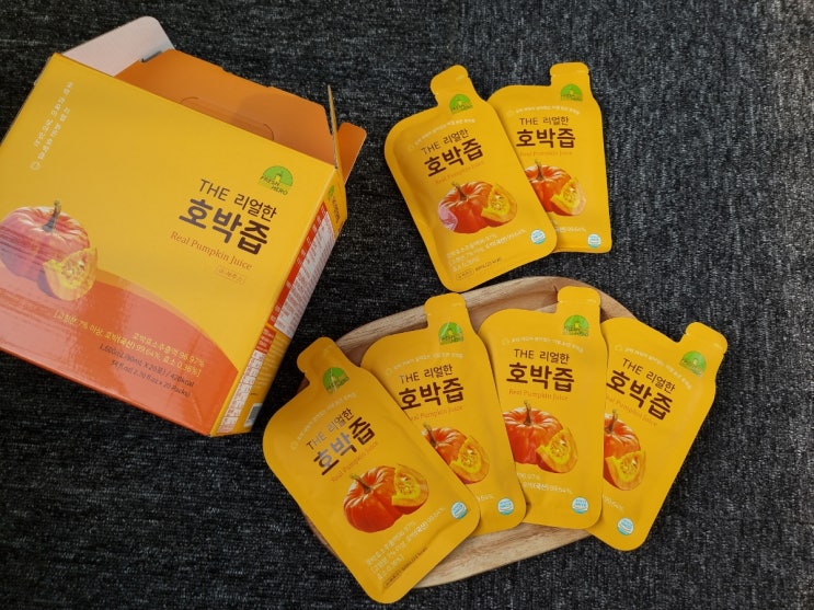  진~~한 호박즙추천 늙은호박즙 프레시히어로 더 리얼한 호박즙 리얼후기:))