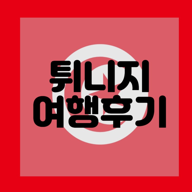  튀니지 여행후기