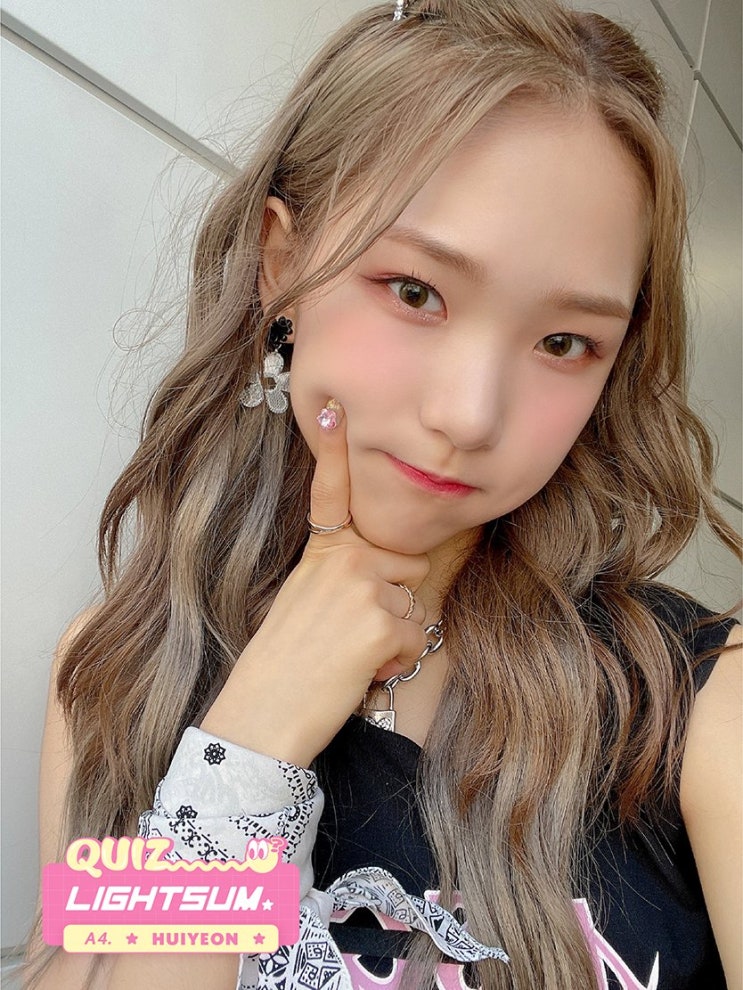 트위터(LIGHTSUM JAPAN Twitter)} 라잇썸(LIGHTSUM) - 휘연(HUIYEON) /210705