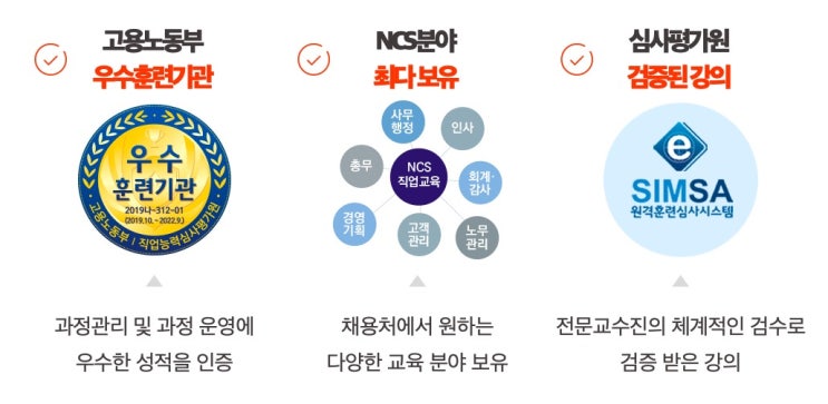  근로복지공단 서류 가산점 에듀퓨어 수료증으로 채우기