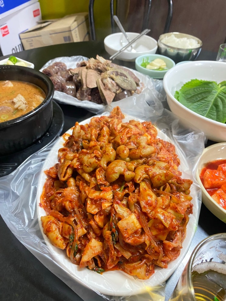 강동구 성내동 둔촌시장 찐탱 맛집 소문난곱창