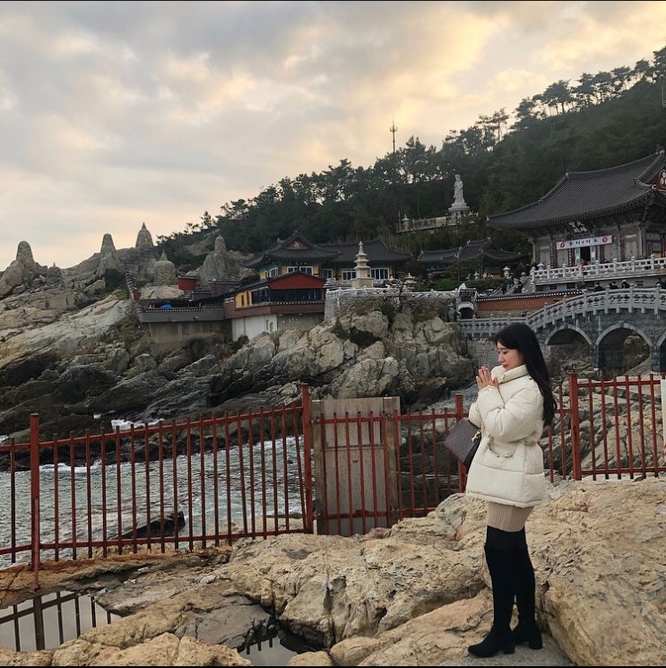 부산 가볼만한곳 : 한국에서 가장아름다운 바다가 훤히보이는 절 해동용궁사(주차비O)