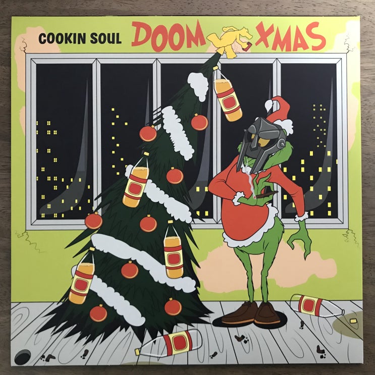 [LP, 엘피] Cookin Soul(쿠킹 소울) - Doom Xmas (Qrates 2002장 한정반, 픽쳐디스크 바이닐)