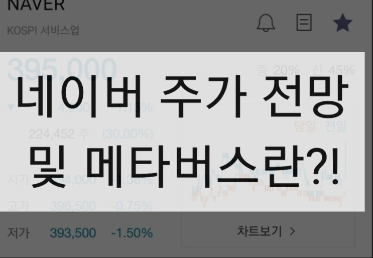  [21.12.10]네이버 주가 전망 및 메타버스(제페토), 아크버스, 호재소식 알려드립니다.
