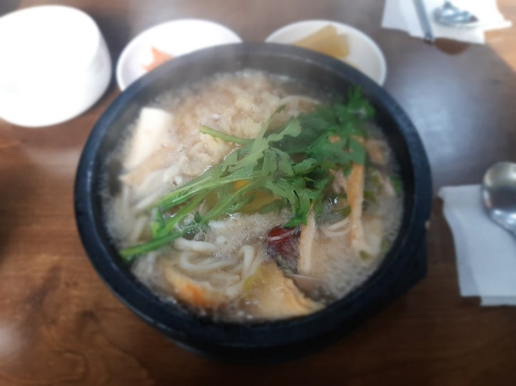  마산 창동 맛집 만미정 손국수, 돌우동
