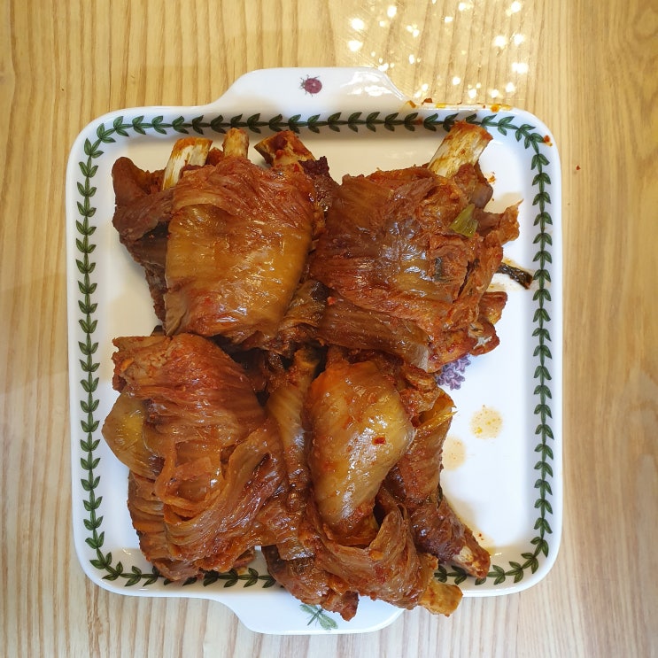  등갈비 김치찜