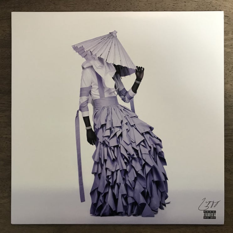 [LP, 엘피] Young Thug(영 떡) - Jeffery (VMP 블루/화이트 마블 바이닐, 2000장 한정반, 1500장 넘버링)