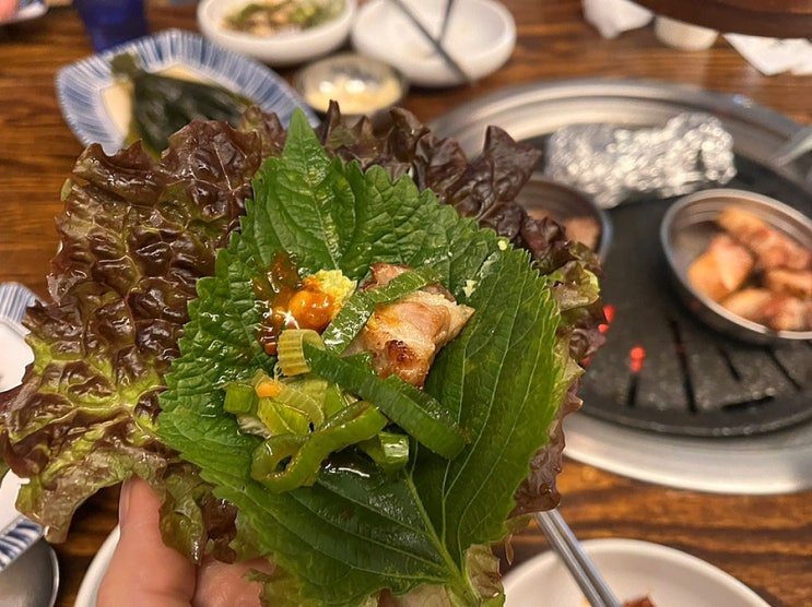 육즙 팡팡 봉선동 삼겹살 맛집 "옥돼지식당"