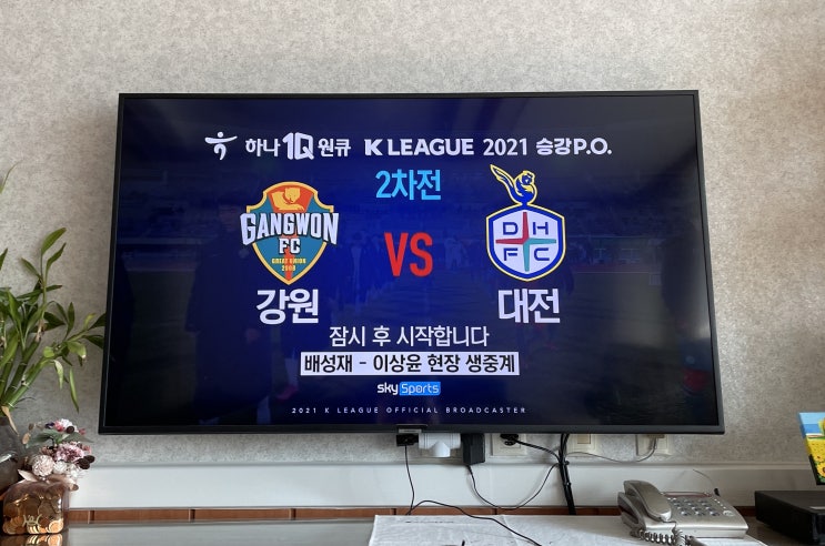  대전 VS 강원 승강 플레이오프 2차전, 볼보이 논란