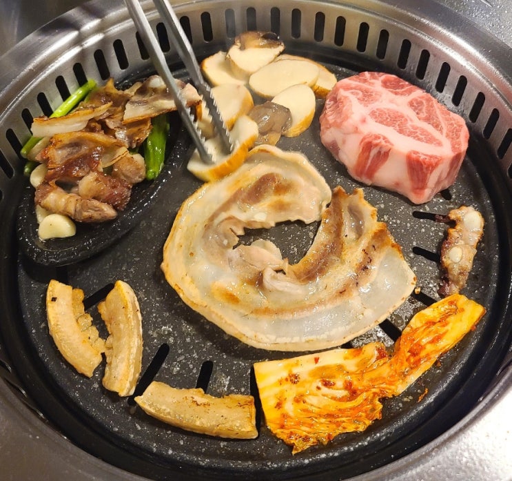  명지 고기집_ 칠칠집 삼겹살, 목살, 도깨비살 맛집