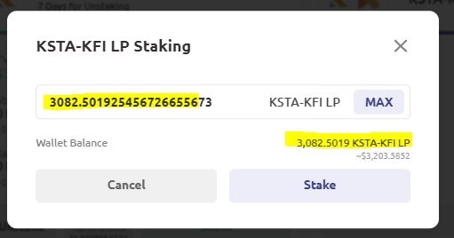 디파이 이자율(547%) 최고수준! KSTA-KFI LP Staking 추가 투입! (KLEVA Protocol 스테이킹은 패스!) 디파이 이자율(547%) 최고수준! KSTA-KFI LP Staking 추가 투입! (KLEVA Protocol 스테이킹은 패스!)