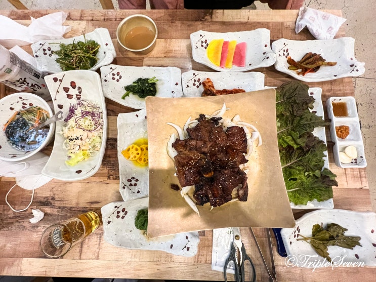 [담양 여행] 담양 여행하면서 갈비 최고 맛집! 담양 갈비맛집 "담양 갈비창고" 방문 후기 (메타프로방스 내에 위치하고 있어요!)