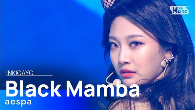 트위터(Twitter)} 에스파(aespa) - 블랙맘바(Black Mamba) [인기가요(INKIGAYO)] /201129