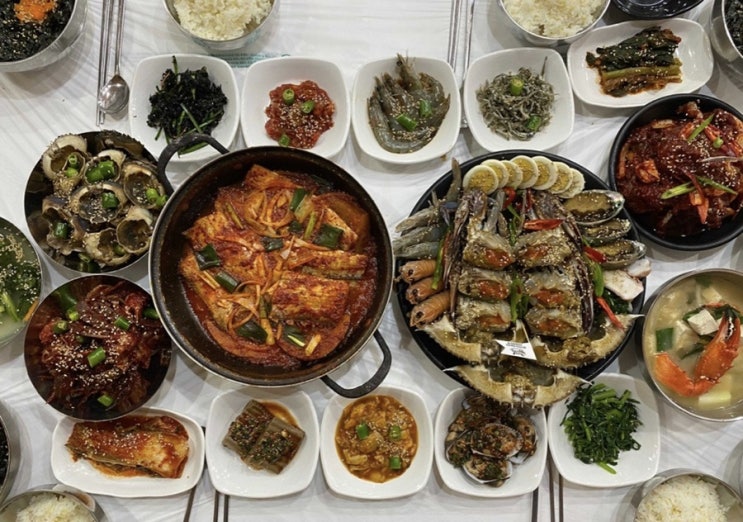  여수게장거리'명동게장'푸짐한 게장먹은 데이트코스 후기 !