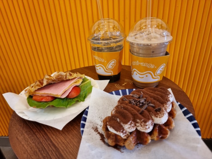  안산크로플 달콤한 크로플데이트 크로앙쥬 초지역점 크로플맛집:))