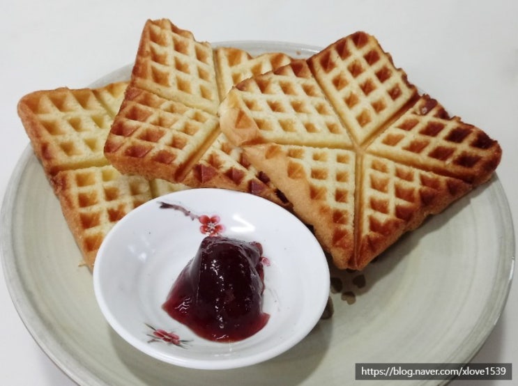 800도씨 무쇠 와플팬 매일 아침 식빵 토스트 만들기