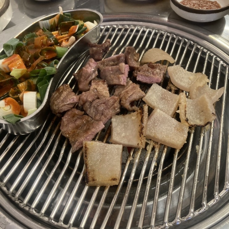  율량동 고기집 청주 삼영부속구이 모둠구이로 다양하게