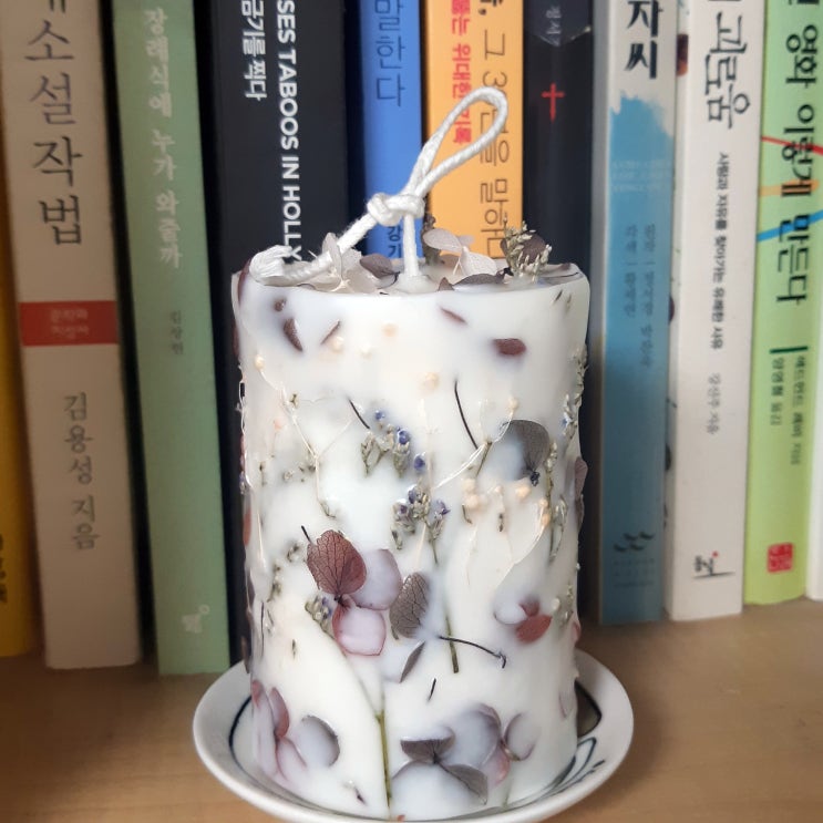  성동오랑 플라워 캔들만들기(Kaika 스튜디오)