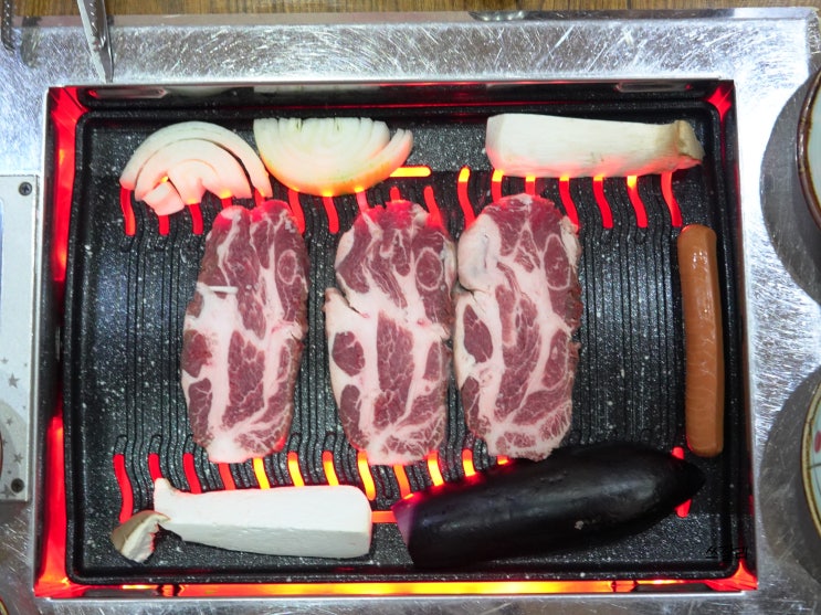  신가동소고기 맛집 명품관 꽃목살