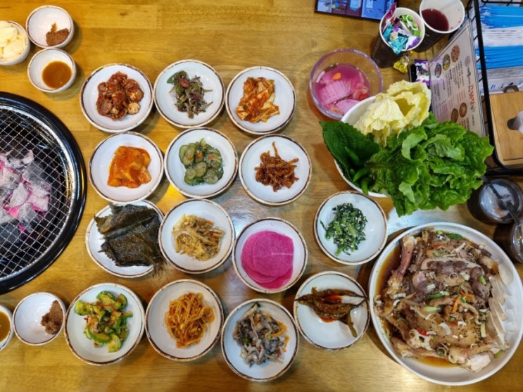  순천 신대 한정식 뺨치는 해룡면 닭구이 맛집 개똥이가 하는 닭장집