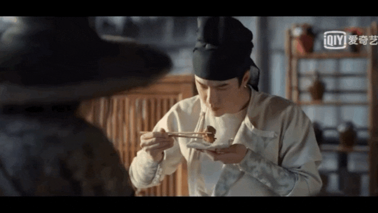  왕이보 중드 풍기낙양10화<风起洛阳 ep10整理完毕>  一博呀!!! 그 고기 "鸡肉"아냐 그거 "鹅肉"야!!!!!!!!