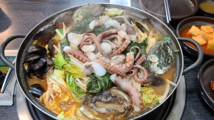 제주 시청 맛집 도남오거리 큰가름 본점 해물감자탕