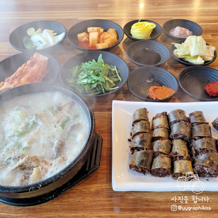  [제주도 제주시 애월읍] 제주 여행 한식 맛집, 밥집 - 옛날아우내순대 제주점