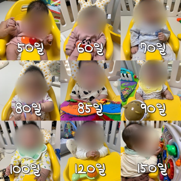  [내돈내산] 범보의자vs부스터vs하이체어/사용 시기(개월수별 사진)/본베베 아기의자[feat.에시앙 라이너]