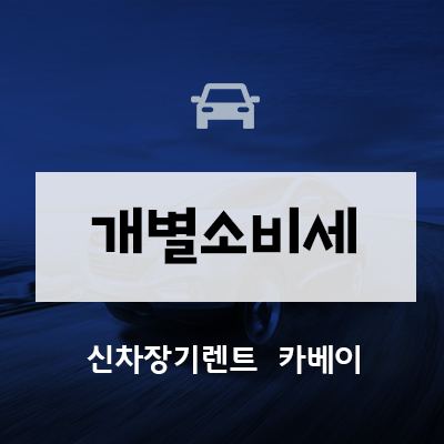  자동차 개별소비세