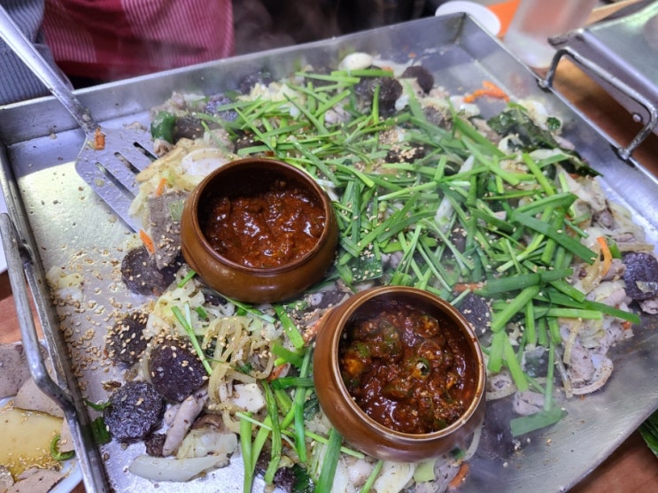  서울 신림동 백순대 맛집 순대타운 : 일미순대 나주집