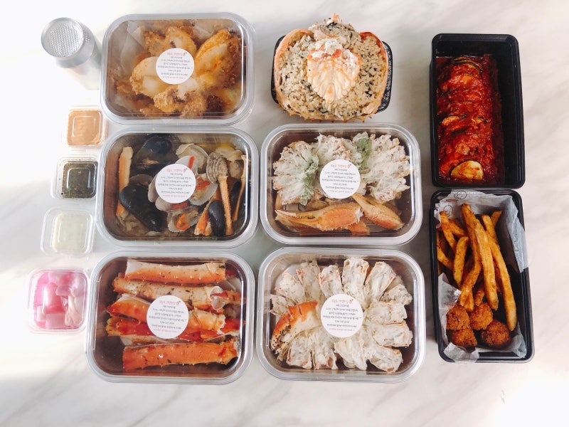 부산진역 맛집 부산홍게 배달 미식가 카니코츄부야마점 방문 포장 리뷰