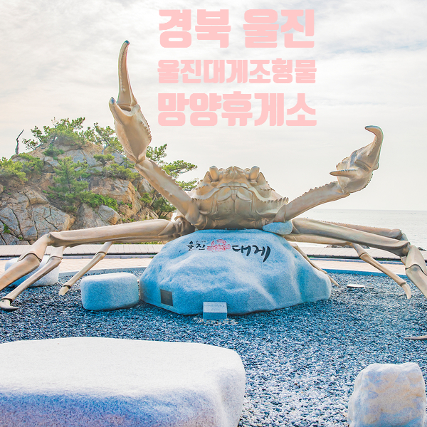 해파랑길 25코스 중 울진대게 조형물 & 망양휴게소