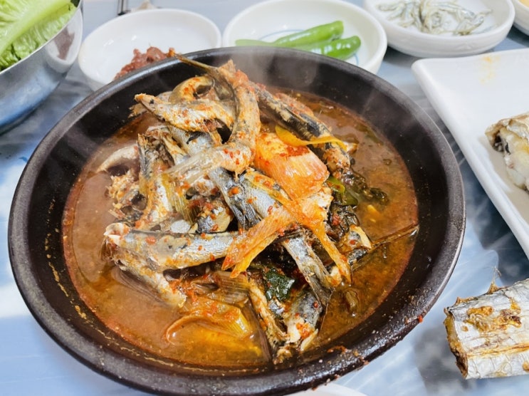  남해여행 : 오빠가 데리고 가준 멸치쌈밥 맛집 우리식당!