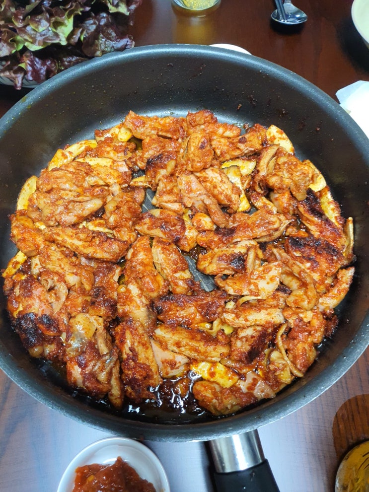  명희홈쿡 춘천닭갈비 맛있어요